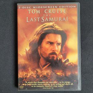 The Last Samurai DVD - 2 disc widescreen edition